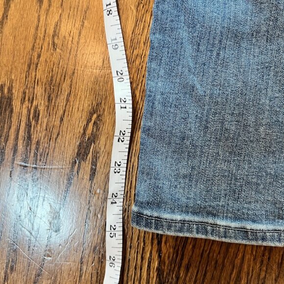 Edwin (Anthropologie) Elin Crop Straight Jeans Women’s 32 Ambition Wash - Picture 10 of 10